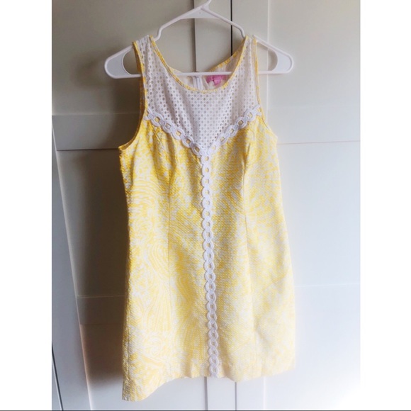 Lilly Pulitzer yellow day dress - Picture 2 of 4